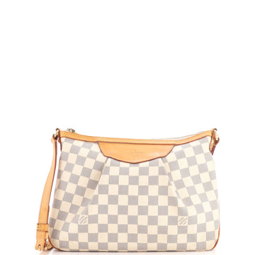 Louis Vuitton Siracusa Handbag Damier PM