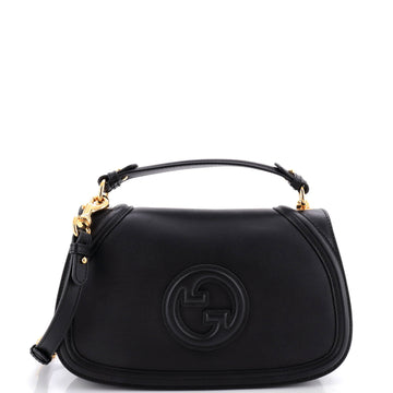 Gucci Blondie NM Top Handle Bag Leather Large