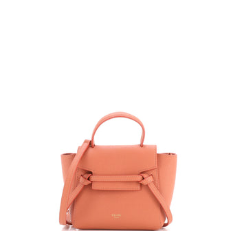 Celine Belt Bag Textured Leather Pico