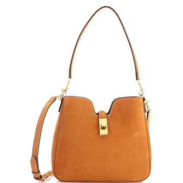 Celine Camille 16 Soft Shoulder Bag Nubuck Small