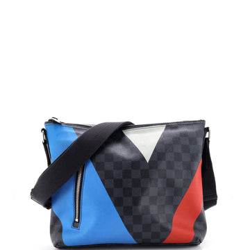 Louis Vuitton Mick Messenger Bag Regatta Damier Cobalt PM
