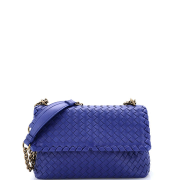 Bottega Veneta Olimpia Crossbody Bag Intrecciato Nappa Small