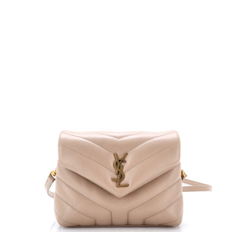 Saint Laurent Loulou Shoulder Bag Matelasse Chevron Leather Toy