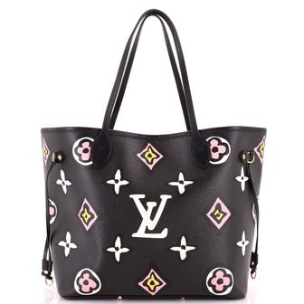 Louis Vuitton Neverfull NM Tote Wild at Heart Monogram Giant MM