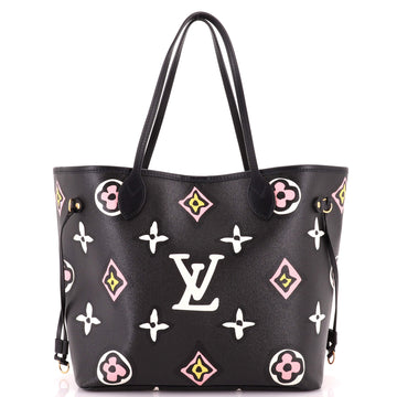 Louis Vuitton Neverfull NM Tote Wild at Heart Monogram Giant MM