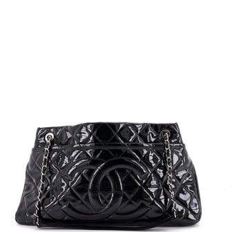 Chanel Timeless CC Soft Tote Quilted Patent Large