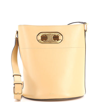 Celine Maillon Triomphe Bucket Bag Leather Medium
