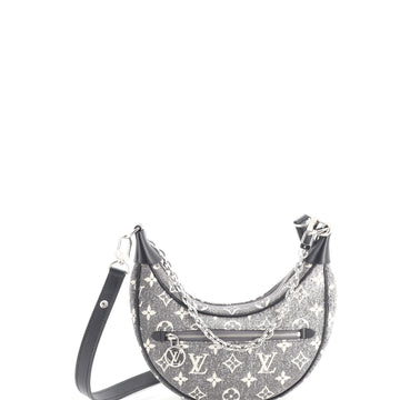 Louis Vuitton Loop Handbag Monogram Jacquard Denim