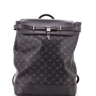Louis Vuitton Steamer Backpack Monogram Eclipse Canvas