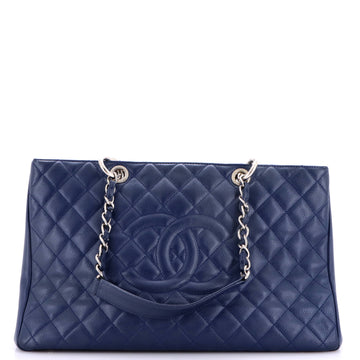 Chanel Grand Shopping Tote Quilted Caviar XL