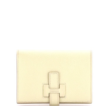 Hermes New H Passant Wallet Epsom Compact