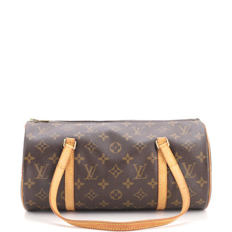 Louis Vuitton Papillon Handbag Monogram Canvas 30