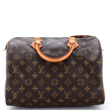 Louis Vuitton Speedy Handbag Monogram Canvas 30