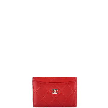 Chanel Classic Card Holder Quilted Lambskin