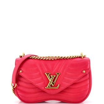 Louis Vuitton New Wave Chain Bag Quilted Leather MM