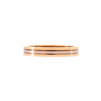 Cartier Vendome Louis Cartier Wedding Band Ring 18K Tricolor Gold 3.5mm
