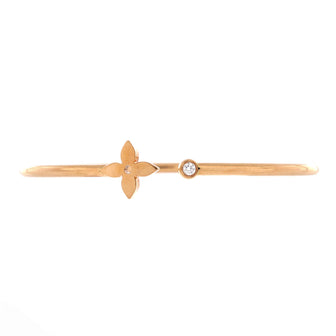 Louis Vuitton Idylle Blossom Twist Cuff Bracelet 18K Rose Gold with Diamond