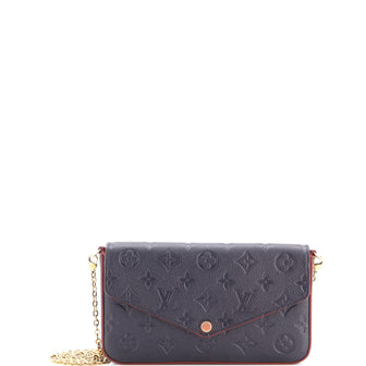 Louis Vuitton Felicie Pochette Monogram Empreinte Leather