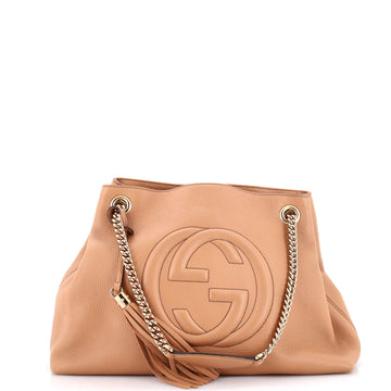 Gucci Soho Chain Strap Shoulder Bag Leather Medium