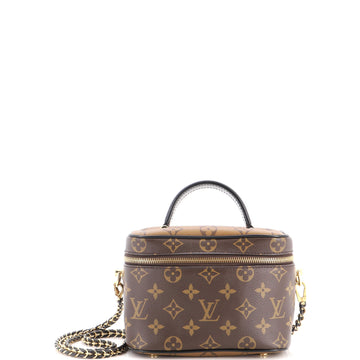 Louis Vuitton Vanity Handbag Reverse Monogram Canvas PM
