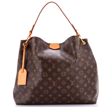 Louis Vuitton Graceful Handbag Monogram Canvas MM