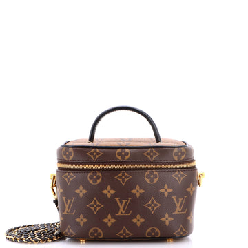 Louis Vuitton Vanity Handbag Reverse Monogram Canvas PM