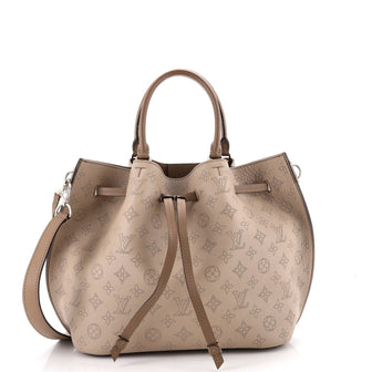 Louis Vuitton Girolata Handbag Mahina Leather