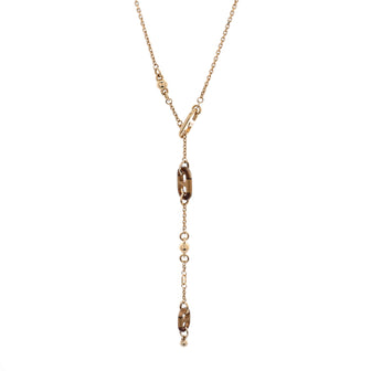 Hermes Sur Mer Necklace Lacquered Metal with Buffalo Horn Small