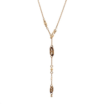 Hermes Sur Mer Necklace Lacquered Metal with Buffalo Horn Small