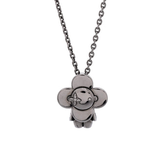 Louis Vuitton Vivienne Pendant Long Necklace Metal