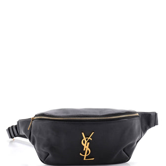 Saint Laurent Classic Monogram Belt Bag Leather