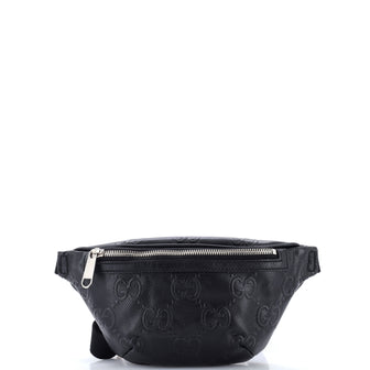 Gucci Belt Bag GG Embossed Perforated Leather Small