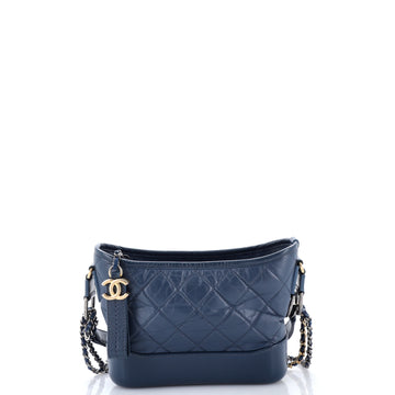 Chanel Gabrielle Hobo Quilted Aged Calfskin Small