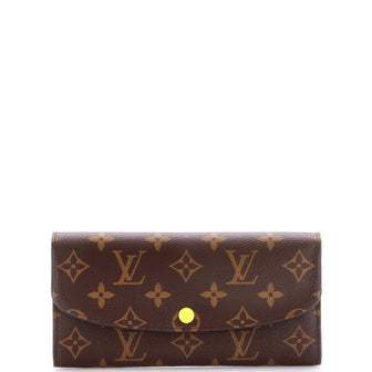 Louis Vuitton Emilie Wallet Monogram Canvas