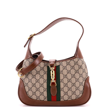 Gucci Jackie 1961 Hobo GG Coated Canvas Small
