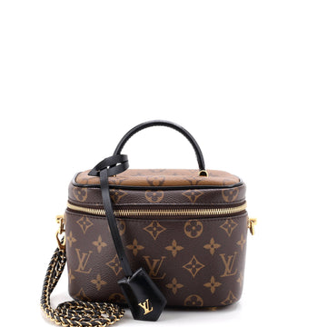 Louis Vuitton Vanity Handbag Reverse Monogram Canvas PM