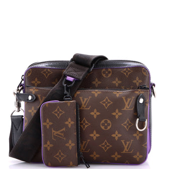 Louis Vuitton Trio Messenger Bag Macassar Monogram Canvas