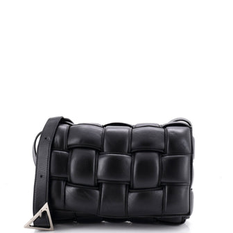 Bottega Veneta Cassette Crossbody Bag Padded Maxi Intrecciato Leather