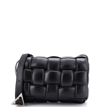 Bottega Veneta Cassette Crossbody Bag Padded Maxi Intrecciato Leather