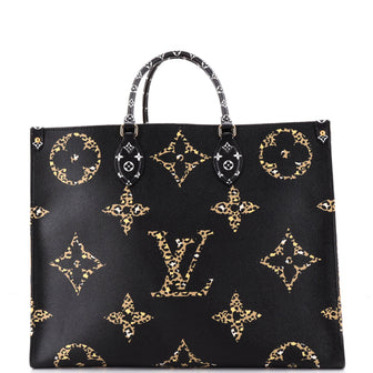Louis Vuitton OnTheGo Tote Limited Edition Jungle Monogram Giant GM