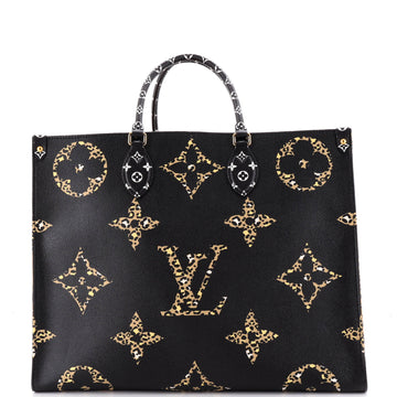 Louis Vuitton OnTheGo Tote Limited Edition Jungle Monogram Giant GM