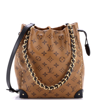 Louis Vuitton Noe Trunk Bag Reverse Monogram Canvas PM