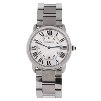 Cartier Ronde Solo de Cartier Quartz Watch Stainless Steel 36