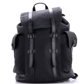Louis Vuitton Christopher Backpack Monogram Taurillon Leather MM