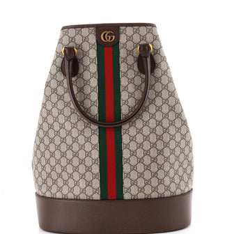 Gucci Savoy Duffle Bag GG Coated Canvas