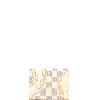 Louis Vuitton Victorine Wallet Limited Edition Nautical Damier