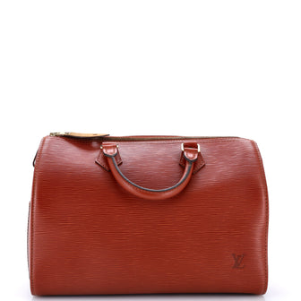 Louis Vuitton Speedy Handbag Epi Leather 30
