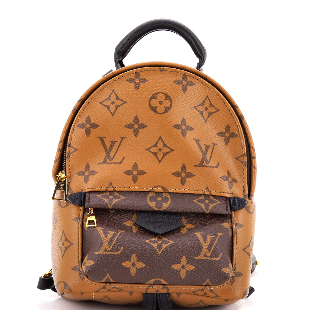Louis Vuitton Palm Springs Backpack Reverse Monogram Canvas Mini Brown 4420718
