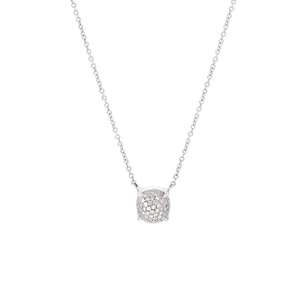 Tiffany & Co. Paloma Picasso Sugar Stacks Pendant Necklace 18K White Gold and Diamonds