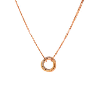 Cartier Trinity Choker Necklace 18K Tricolor Gold